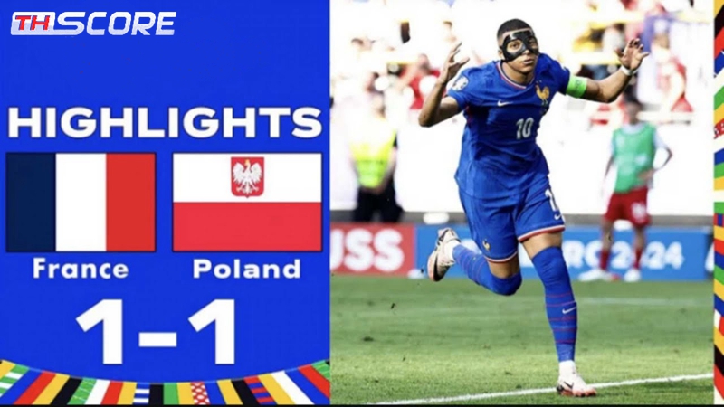 ฟุตบอลยุโรป – ฝรั่งเศส 1-1 โปแลนด์ ผ่านเข้ารอบอันดับ 2